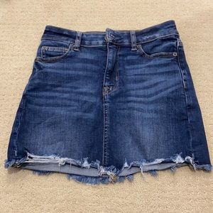 American eagle jean skirt
